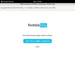 Free Footsiebay.com Porn Accounts