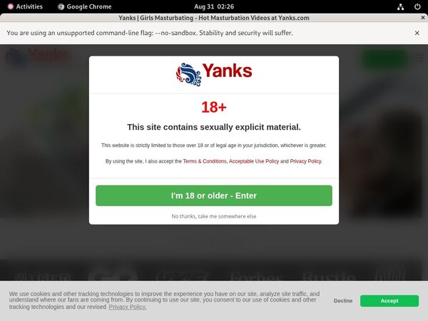 Yanks French Bankeinzug